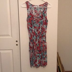 Sleeveless Flower Dress